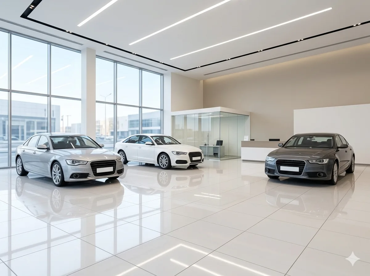 Reinigung in Autohäusern und Werkstätten