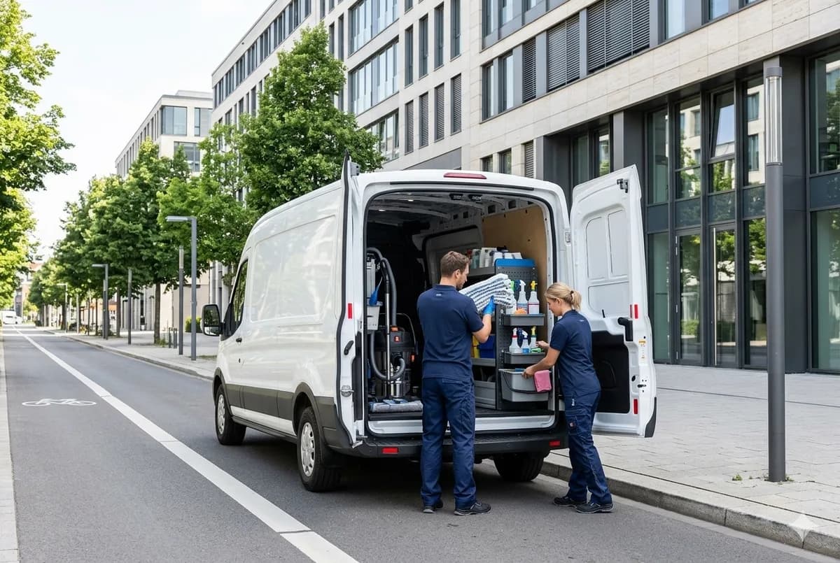 Einsatzgebiet NRW - Gebäudereinigung im gesamten Rhein-Ruhr-Gebiet