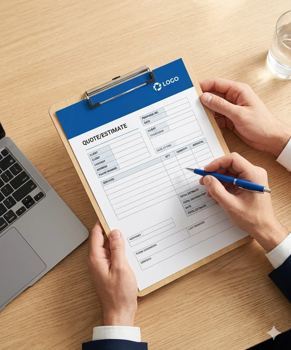 Kostenloses Angebot für professionelle Gebäudereinigung anfordern