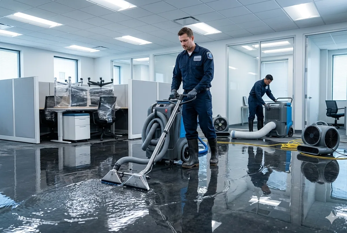 Wasserschaden Soforthilfe — professionelle Trocknung und Reinigung durch PremiumFix